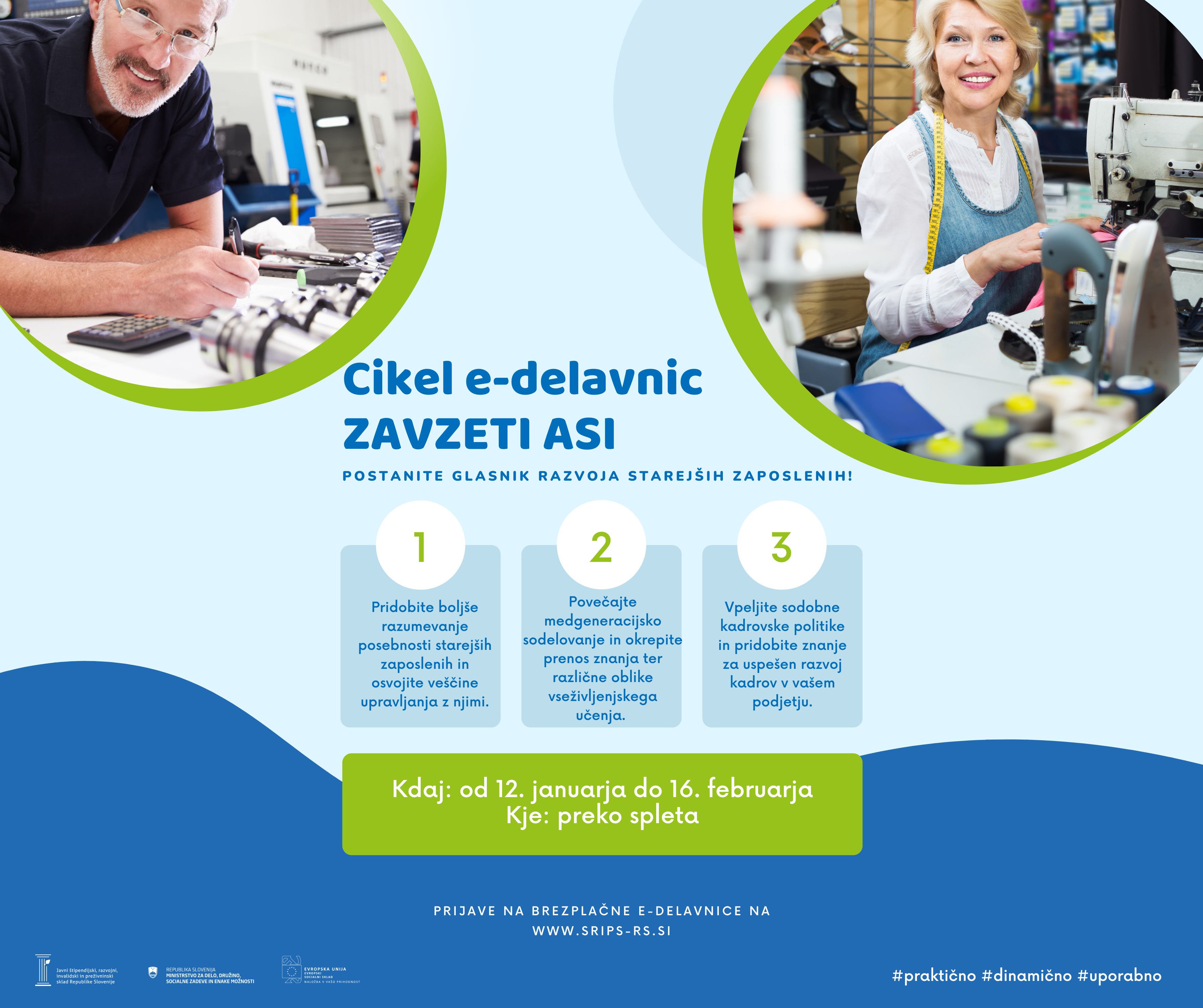 Cikel e-delavnic ZAVZETI ASI 